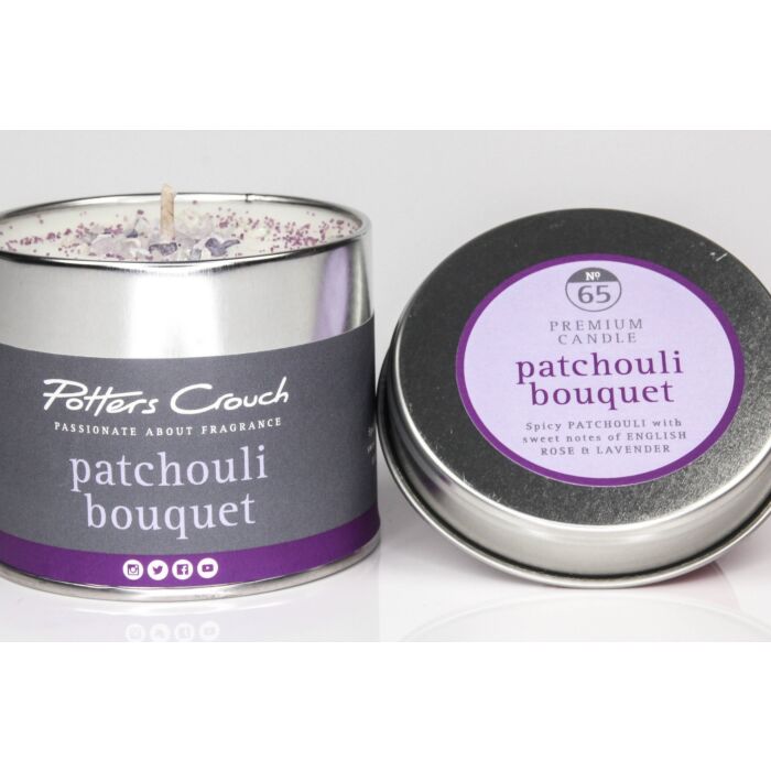 Potters Crouch - Candle Tin - Patchouli-2